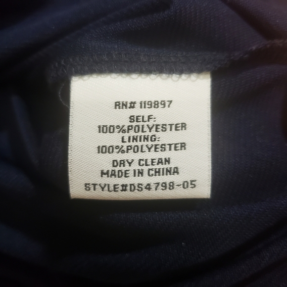 Collectible concepts navy blue dress size M - Picture 8 of 8